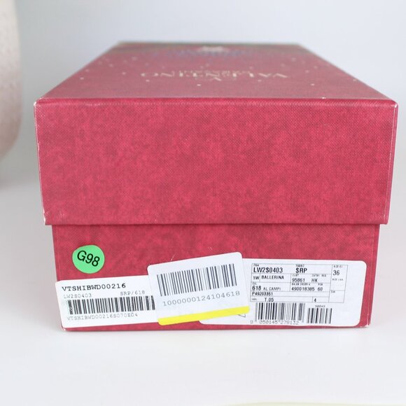 NEW Valentino Garavani Rockstud Leather Flats-Chic Luxury Style | Office - Party - Picture 16 of 16